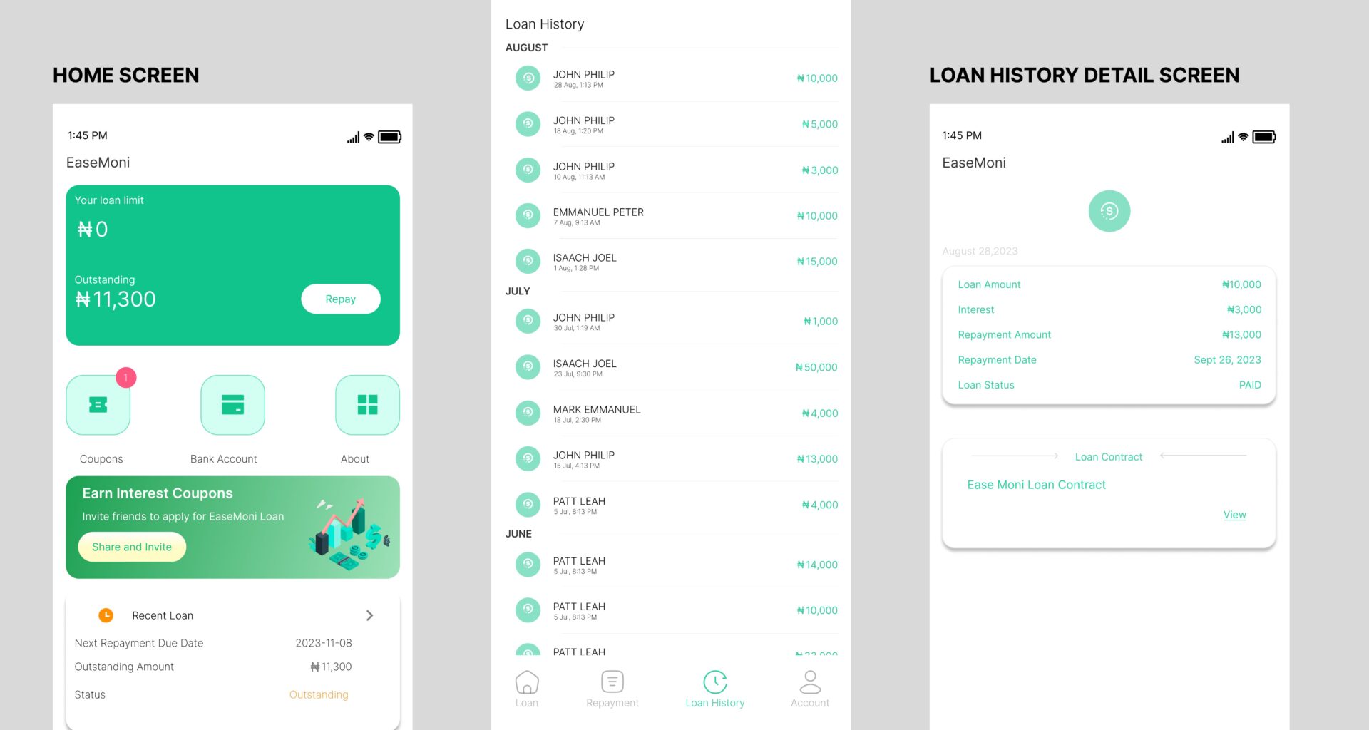 Easemoni Loan App