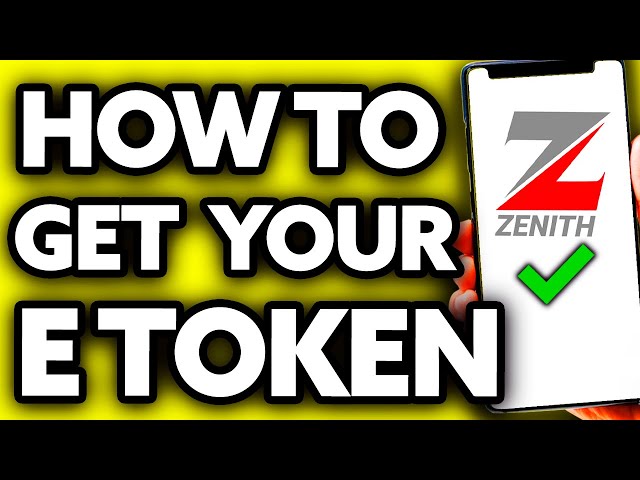 How to Generate Zenith Bank Token Code