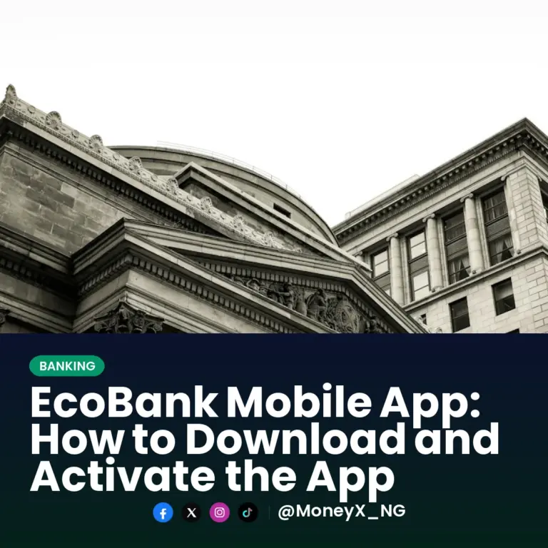 EcoBank Mobile App: How to Download and Activate the App