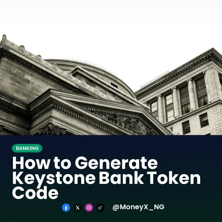 How to Generate Keystone Bank Token Code